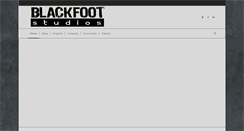 Desktop Screenshot of blackfootstudios.com